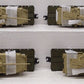 MTH 20-92276 O Gauge U.S. Army 4-Car 60' Flat Car Set w/(2) Stryker Vehicles LN/Box