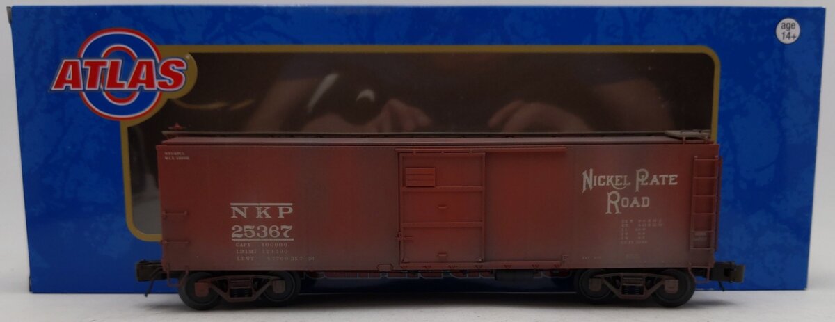 Atlas 3001919-4 O Custom Nickel Plate Road ARA X-29 40' Steel Boxcar #25367/Box