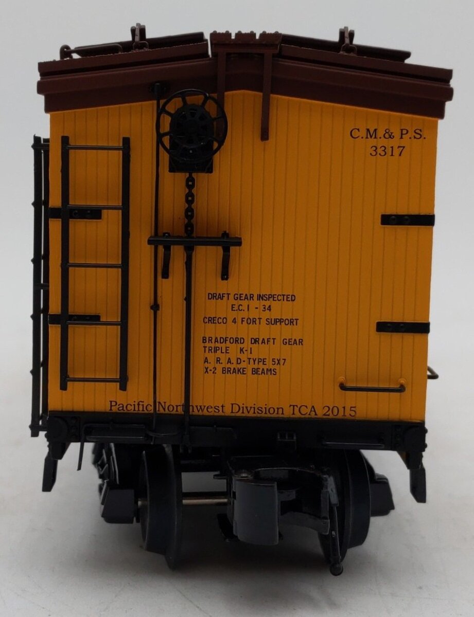 Atlas 3001538-4 Chicago, Milwaukee, & Puget Sound 40' Wood Reefer #3317 (3 Rail) EX/Box