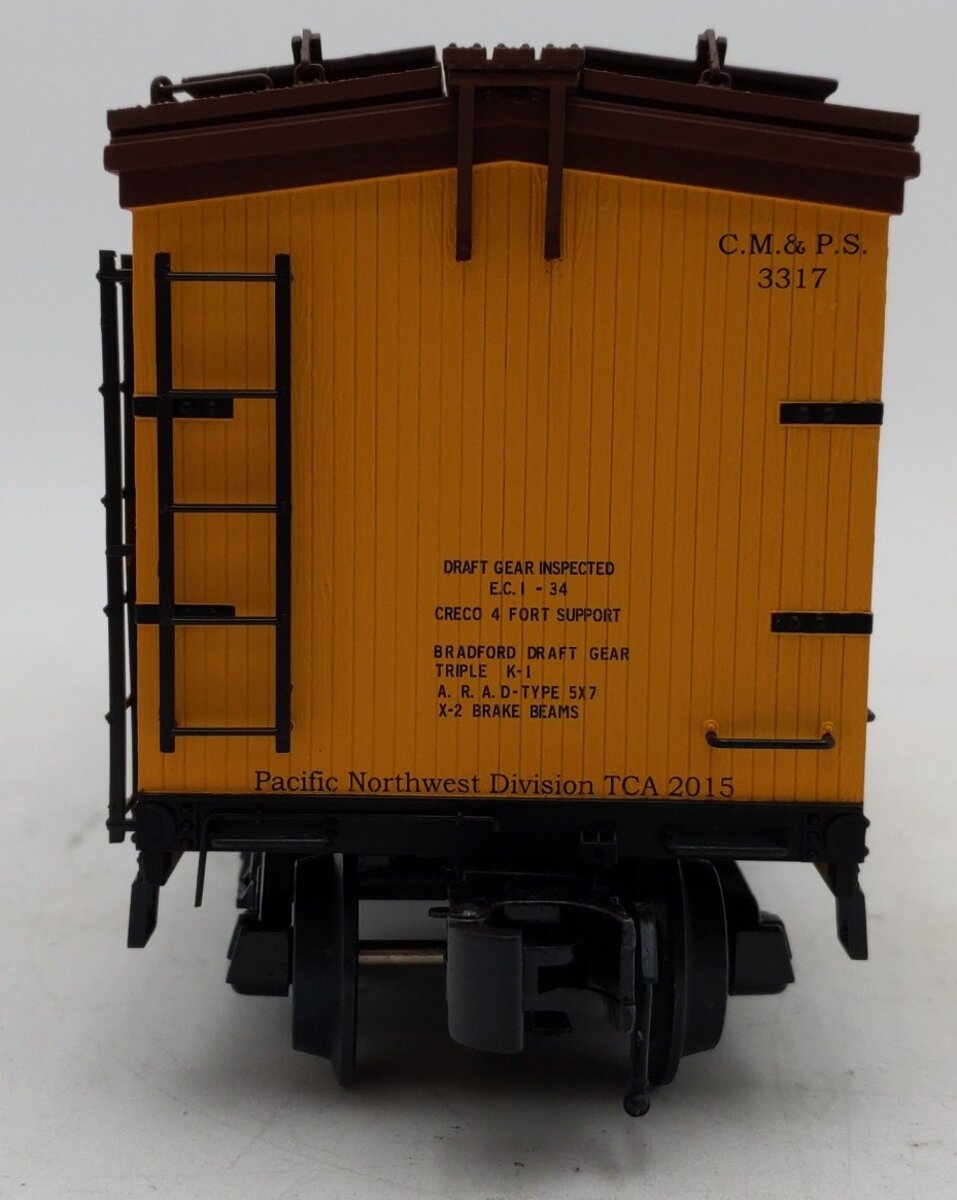 Atlas 3001538-4 Chicago, Milwaukee, & Puget Sound 40' Wood Reefer #3317 (3 Rail) EX/Box