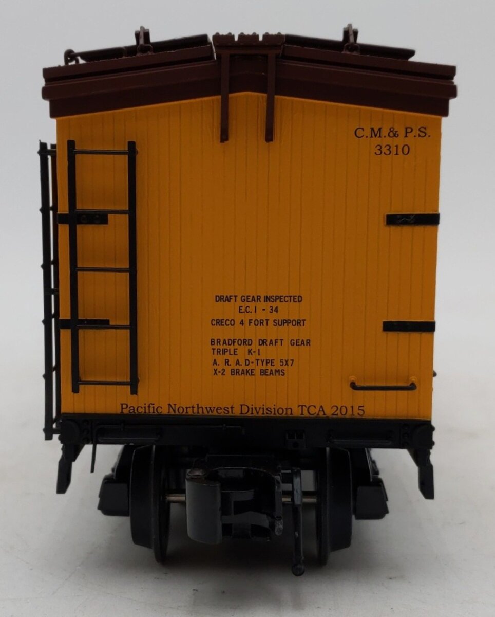 Atlas 3001538-3 Chicago, Milwaukee, & Puget Sound 40' Wood Reefer #3310 (3 Rail) EX/Box