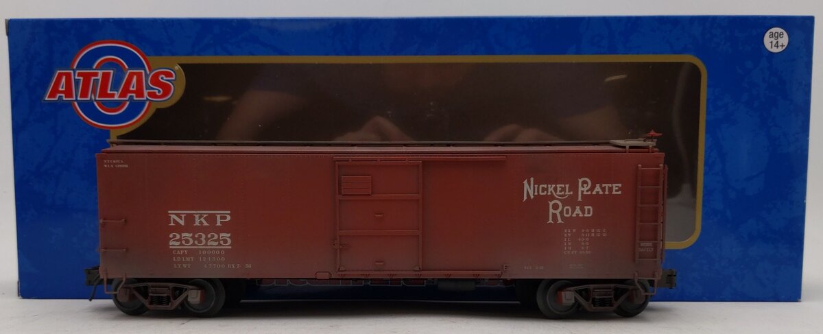 Atlas 3001919-3 O Custom NKP ARA X-29 40' Steel Boxcar #25325 (3-Rail)/Box