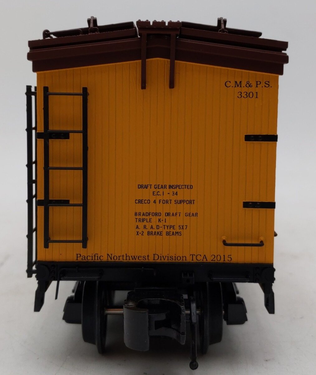 Atlas 3001538-1 Chicago, Milwaukee, & Puget Sound 40' Wood Reefer #3301 (3 Rail) EX/Box