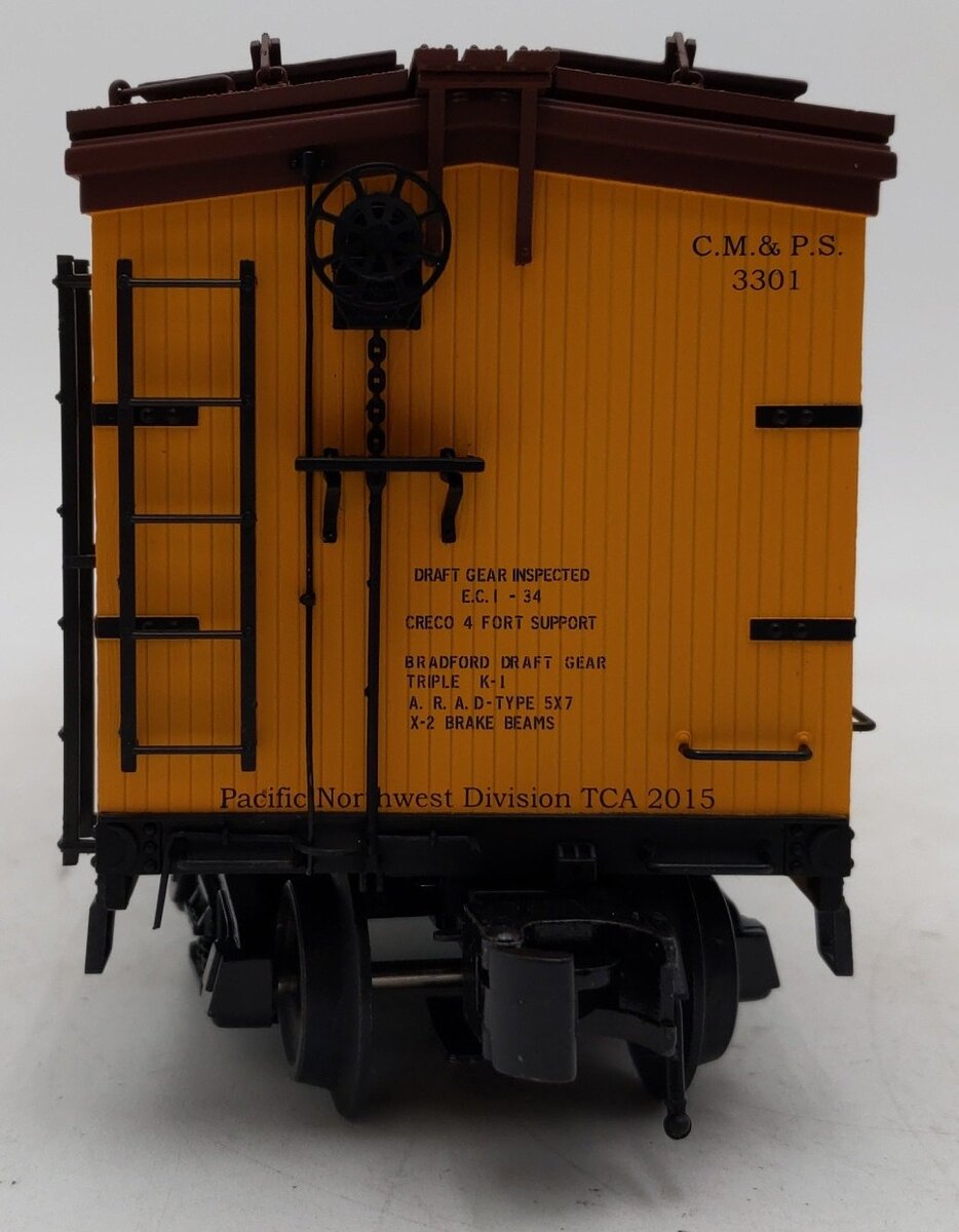 Atlas 3001538-1 Chicago, Milwaukee, & Puget Sound 40' Wood Reefer #3301 (3 Rail) EX/Box