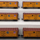 MTH 20-92110 O Gauge Pacific Fruit Express 40' Steel Sided Reefers (Set of 6) LN/Box