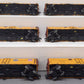 MTH 20-92110 O Gauge Pacific Fruit Express 40' Steel Sided Reefers (Set of 6) LN/Box