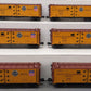 MTH 20-92110 O Gauge Pacific Fruit Express 40' Steel Sided Reefers (Set of 6) LN/Box
