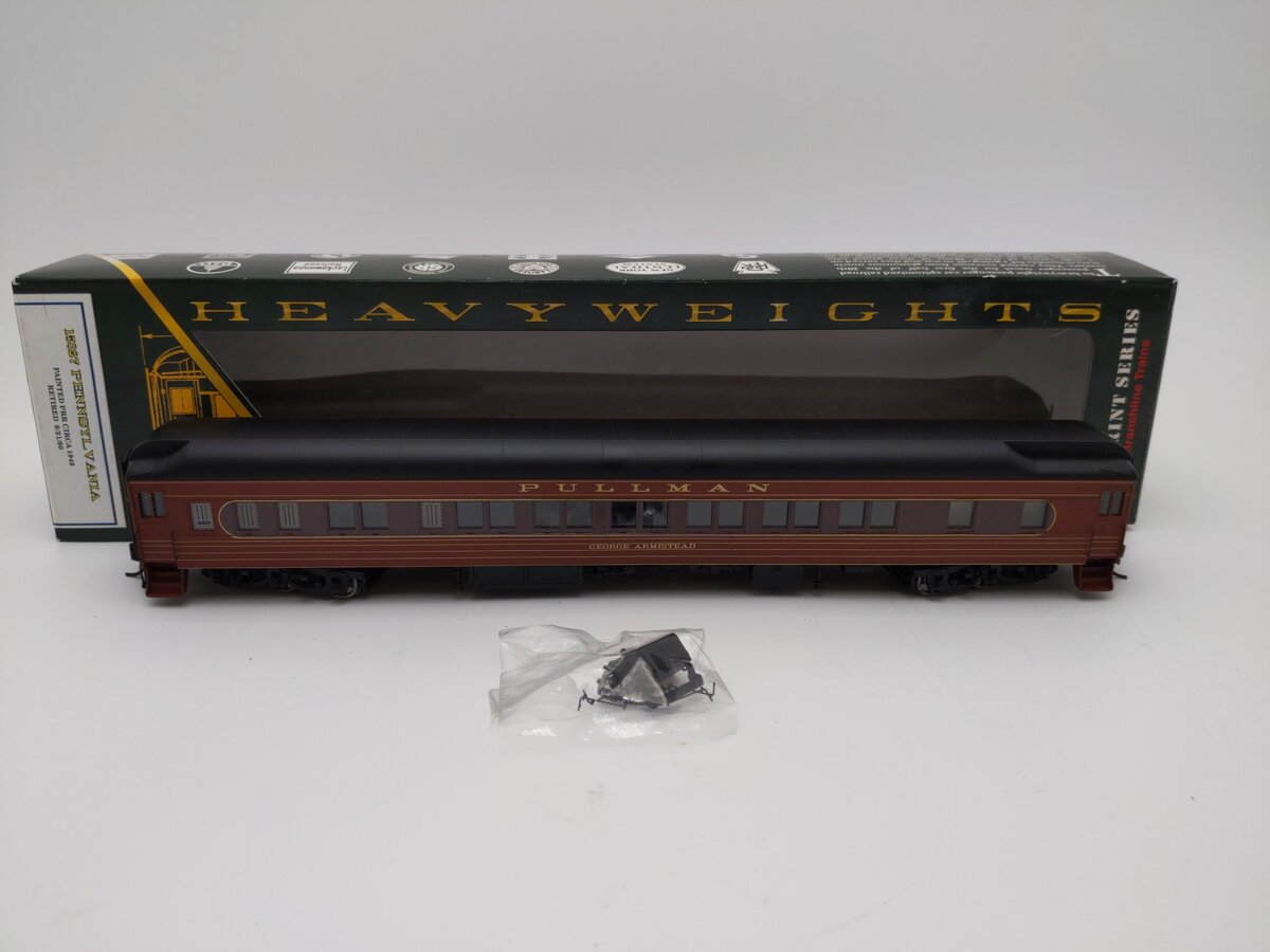 Branchline 15327 HO Pennsylvania 12-1 Pullman "George Armistead" HWT Sleeper EX/Box