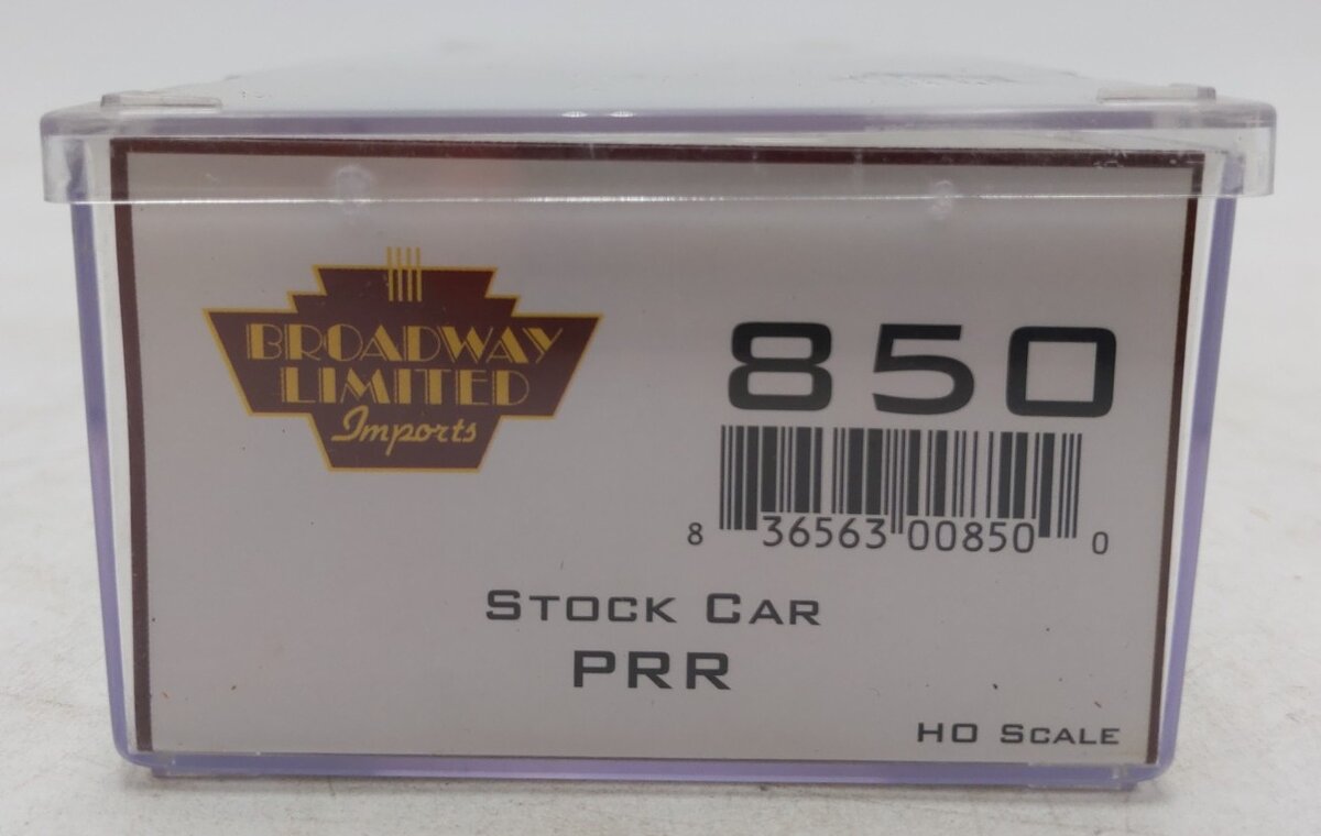 Broadway Limited 850 HO Pennsylvania Railroad Stock Car #134408 NIB