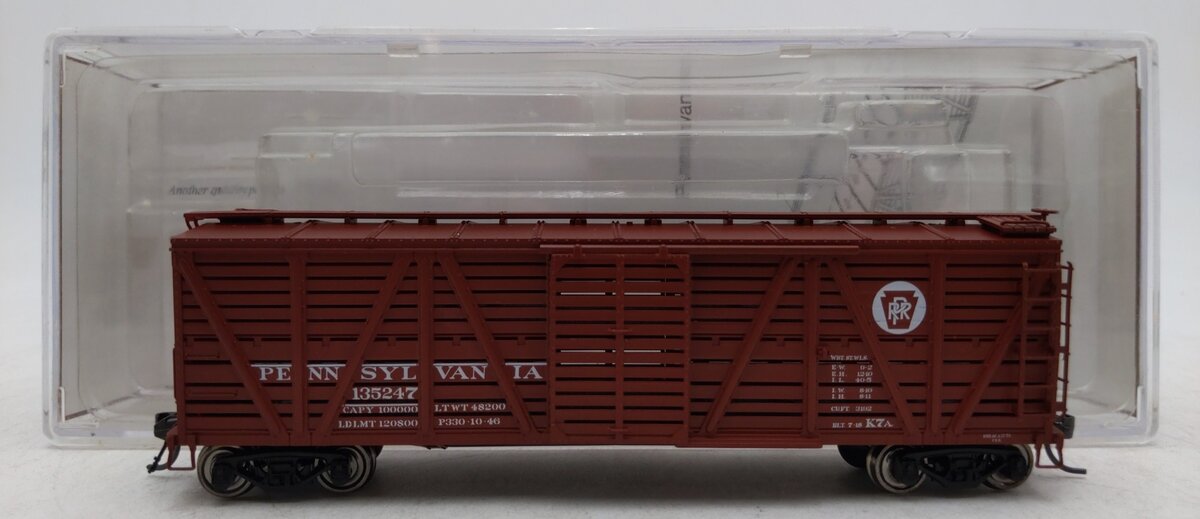 Broadway Limited 850 HO Pennsylvania Railroad Stock Car #135247 NIB