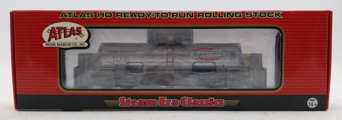 Atlas 1061-3 HO Fuelane Corp 11,000 Gallon Tank Car #131 MT/Box