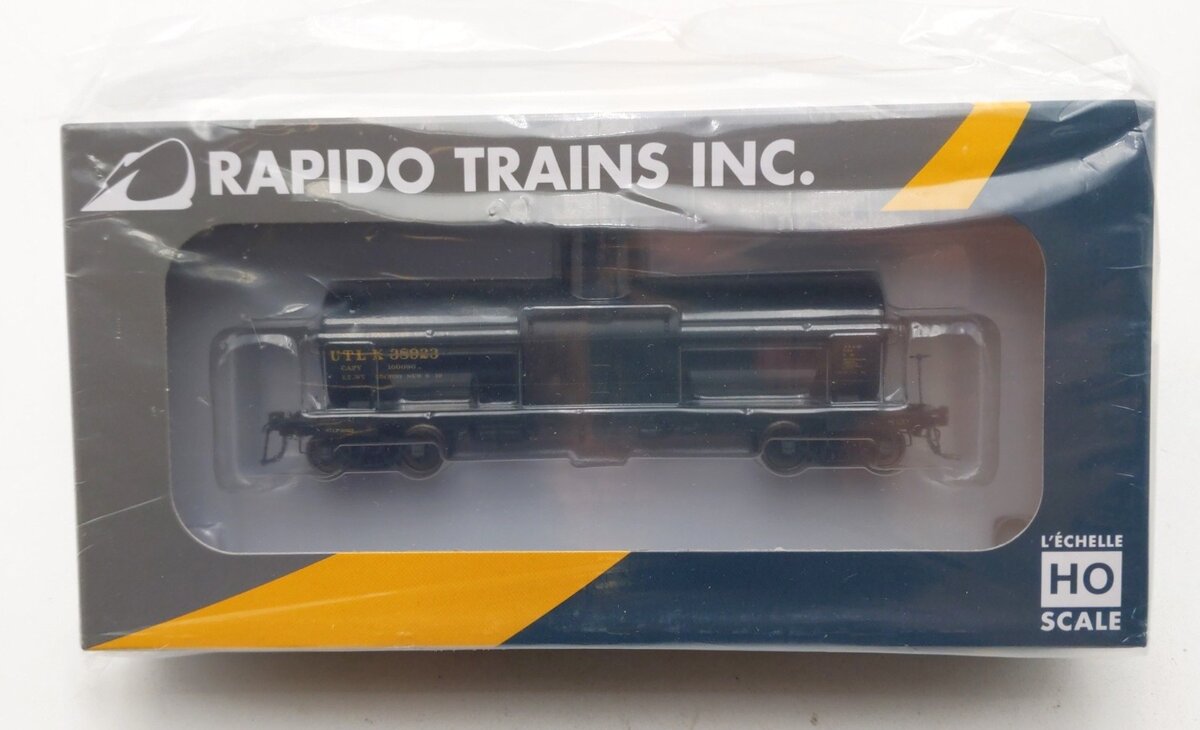 Rapido Trains 159007A HO UTLX 1950s Scheme X-3 10,000 Gallon Tank Car #38923 MT/Box