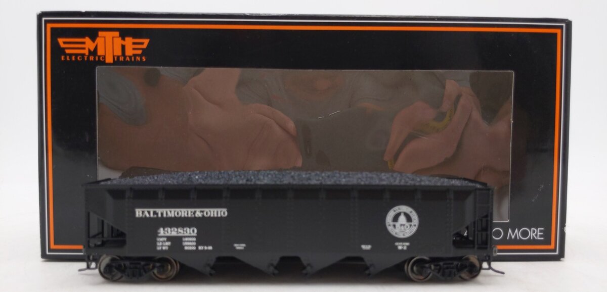 MTH 85-75029 Baltimore & Ohio HO Scale 70t Quad Hopper #432830 LN/Box