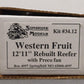 Sunshine Models 34.12 HO Western Fruit Exp 12'11" Rebuilt Reefer Kit-Assembled EX/Box