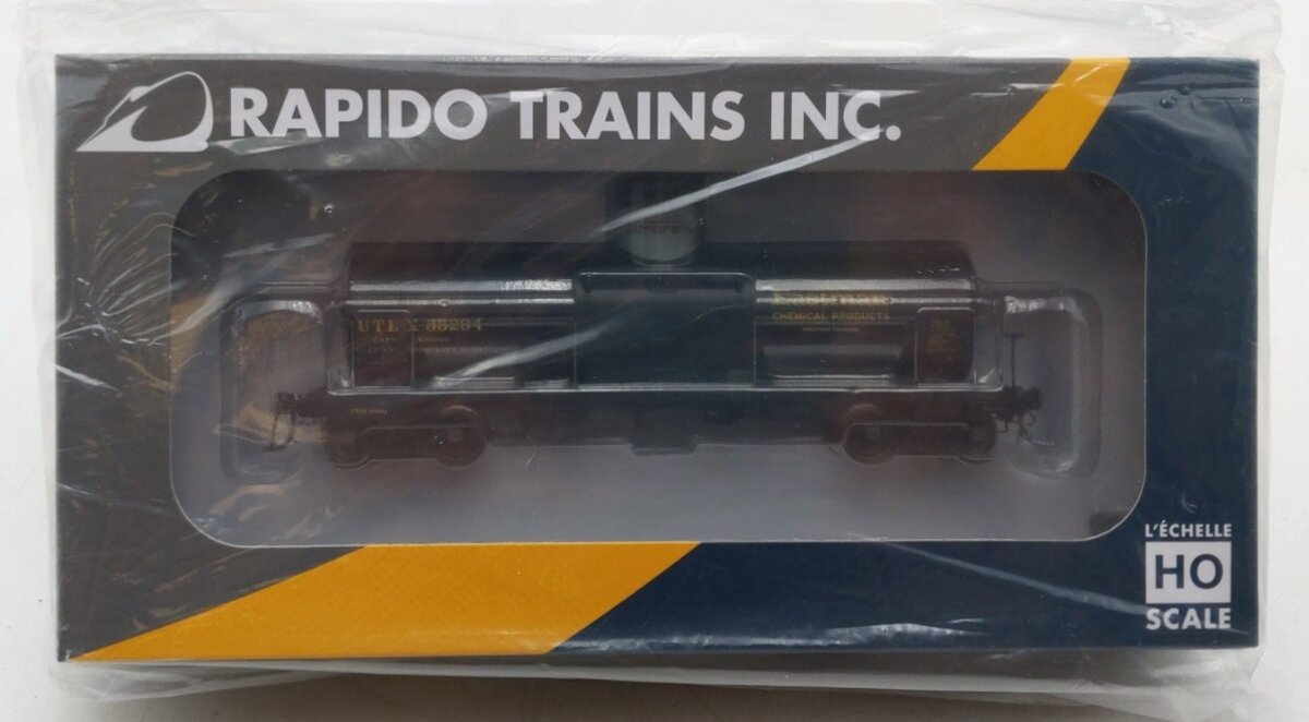 Rapido Trains 159007A HO UTLX 1950s Scheme X-3 10,000 Gallon Tank Car #35294 NIB