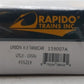 Rapido Trains 159007A HO UTLX 1950s Scheme X-3 10,000 Gallon Tank Car #35219 NIB