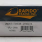 Rapido Trains 159007A HO UTLX 1950s Scheme X-3 10,000 Gallon Tank Car #37455 NIB