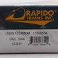 Rapido Trains 159007A HO UTLX 1950s Scheme X-3 10,000 Gallon Tank Car #32180 NIB