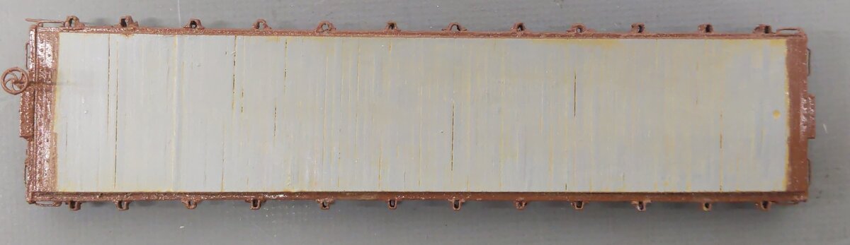 Sunshine Models 45.4 HO St. Louis San Francisco 42' Flatcar Kit-Assembled/Box