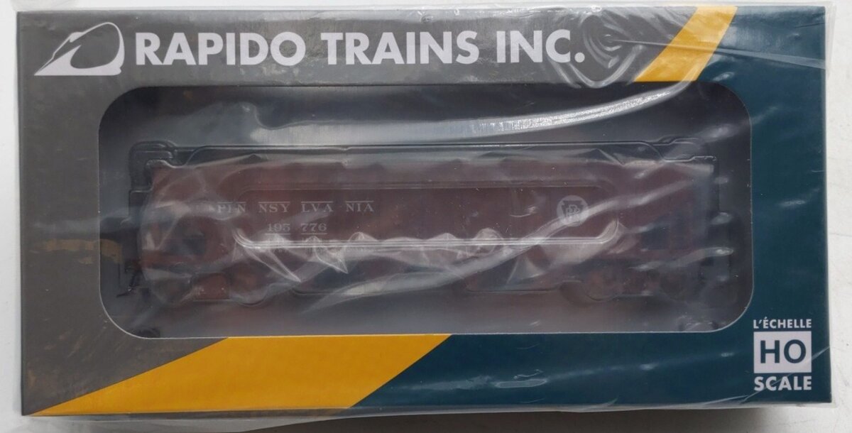 Rapido Trains 178002A HO PRR Circle Keystone H21A 4-Bay Hopper w/K Brakes NIB