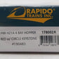 Rapido Trains 178002A HO Pennsylvania Circle Keystone H21A 4-Bay Hopper #190483