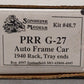 Sunshine Models 48.7 HO Pennsylvania Railroad G-27 Auto Frame Car Kit LN/Box