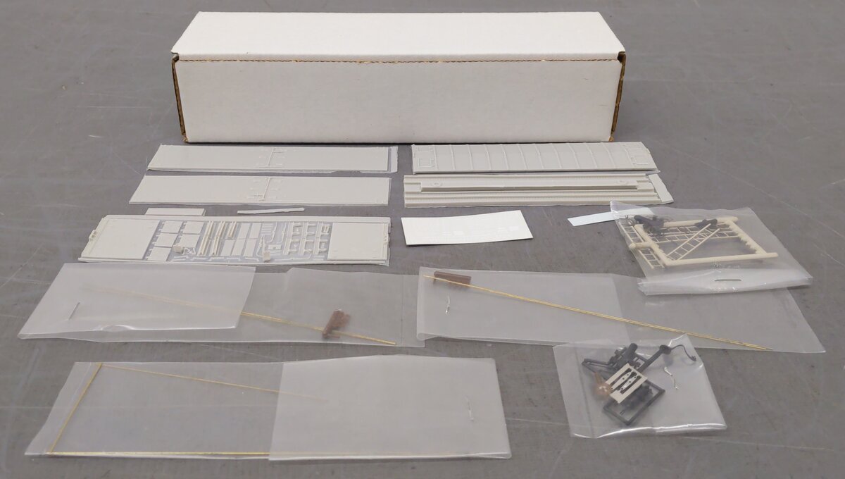 Sunshine Models 34.9 HO Fruit Growers Express Modernized Truss Rod Reefer Kit LN/Box
