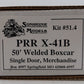 Sunshine Models 51.4 Pennsylvania Railroad X-41B 50' Welded Boxcar Kit-Assembled/Box