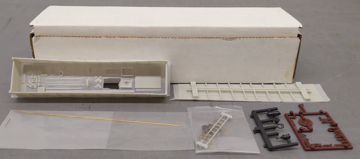Sunshine Models 67.22 HO CNW/CMO 40' Fixed End Gondola Kit LN/Box