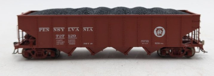 Rapido Trains 178005A HO Pennsylvania Circle Keystone H21E 4-Bay Hopper #727129