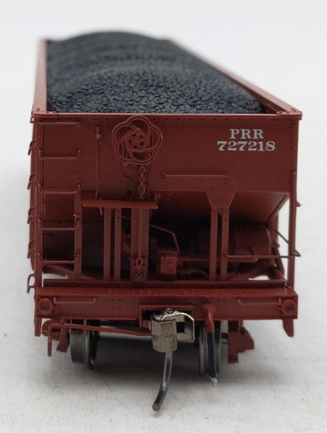 Rapido Trains 178005A HO PRR Red Circle Keystone H21E 4-Bay Hopper #727218 LN/Box