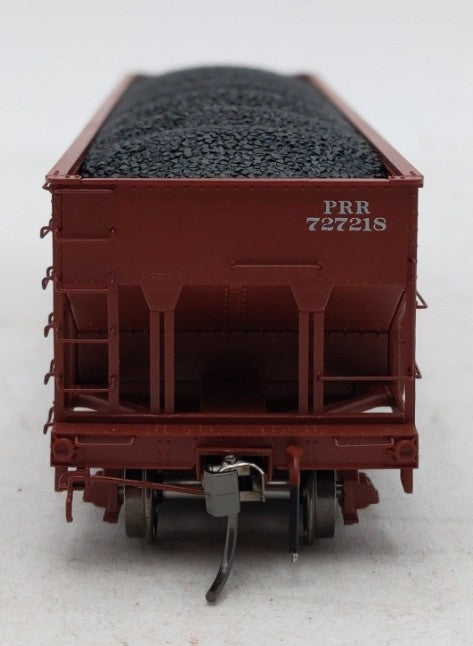 Rapido Trains 178005A HO PRR Red Circle Keystone H21E 4-Bay Hopper #727218 LN/Box