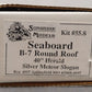 Sunshine Models 55.8 HO Seaboard B-7 Round Roof 40" Herald Boxcar Kit-Assembled EX/Box