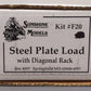Sunshine Models F20 HO Steel Plate Load w/ Diagonal Rack Kit VG/Box