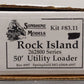 Sunshine Models 83.11 HO Rock Island 262800 Series 50' Utility Loader Boxcar Kit LN/Box