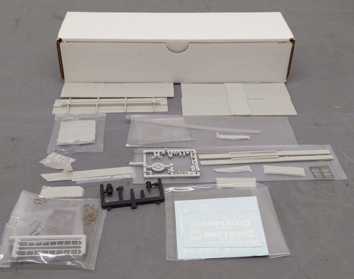 Sunshine Models 97.5 HO Nashville Chattanooga & St. Louis 36' XM32 Boxcar Kit LN/Box