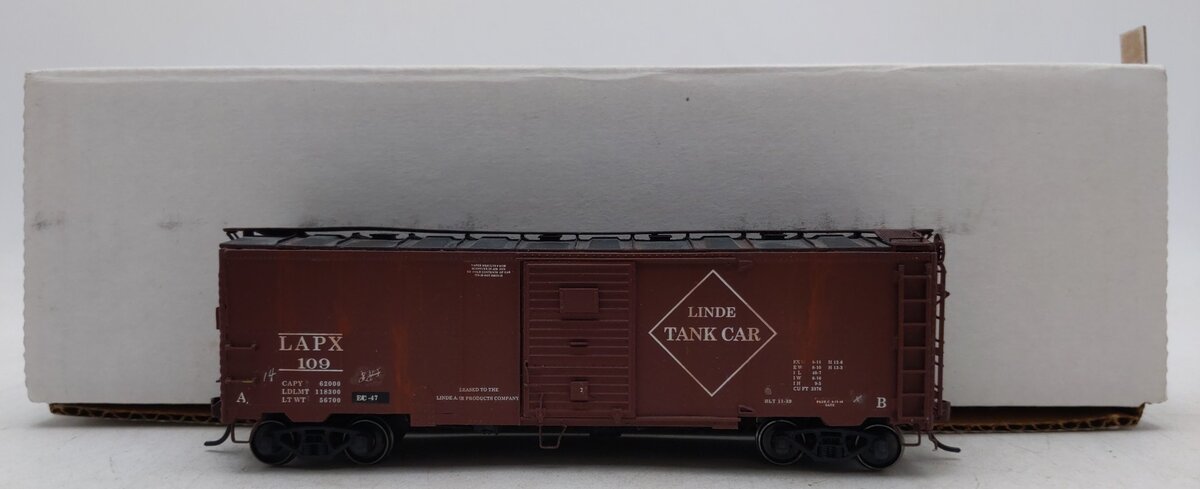 Sunshine Models 95.1 HO Linde Air Products 1939-44 Duryea Tank Car Kit-Assembled/Box