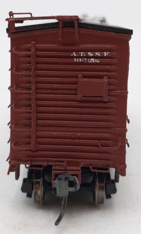 Sunshine Models 69.1 HO Atchison Topeka Santa Fe Auto Carrier Kit-Assembled/Box