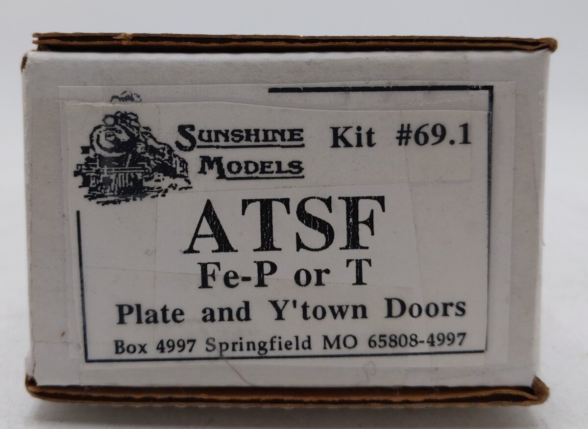 Sunshine Models 69.1 HO Atchison Topeka Santa Fe Auto Carrier Kit-Assembled/Box