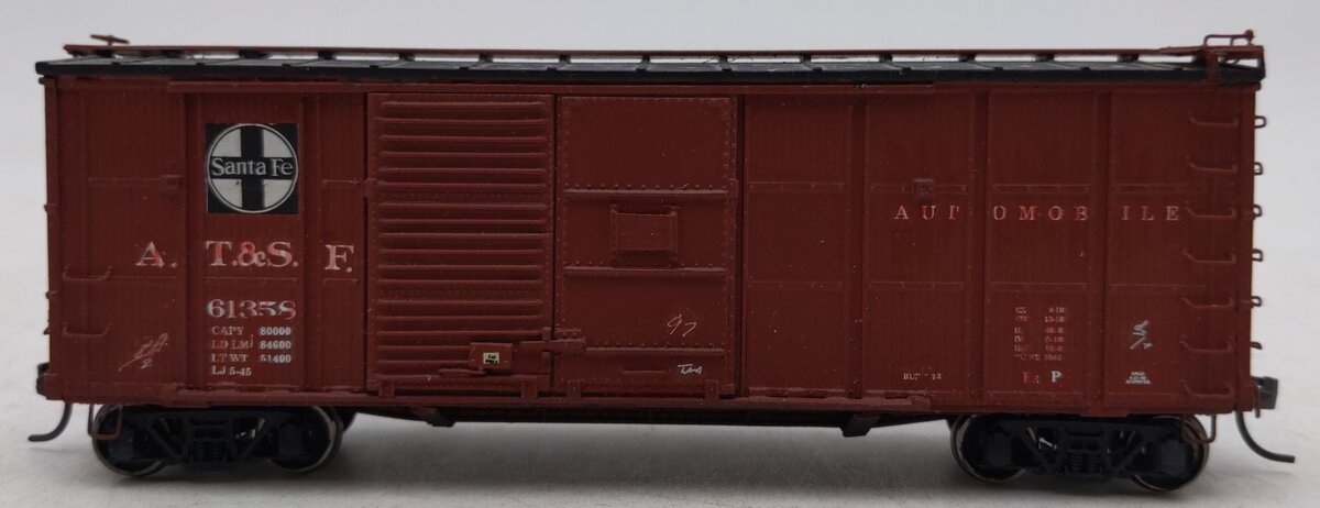 Sunshine Models 69.1 HO Atchison Topeka Santa Fe Auto Carrier Kit-Assembled/Box
