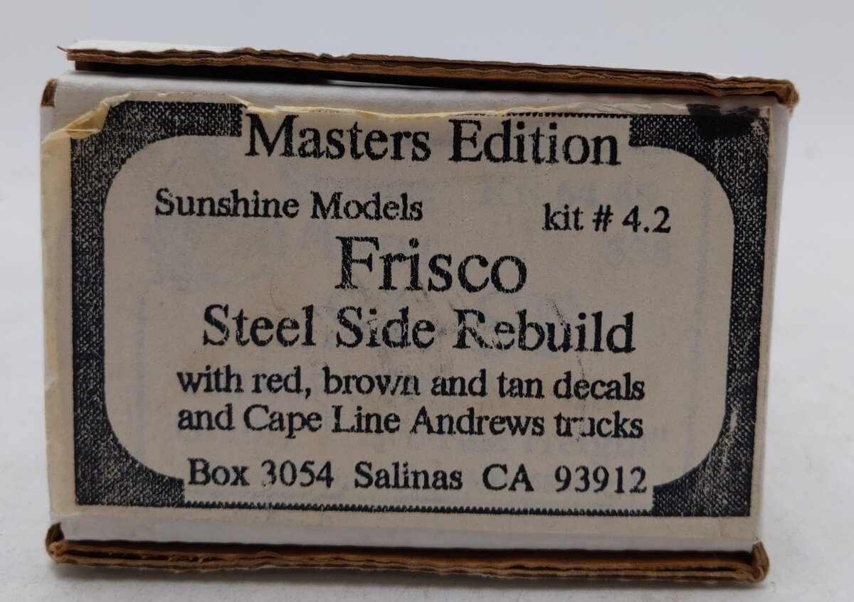 Sunshine Models 4.2 HO SLSF 