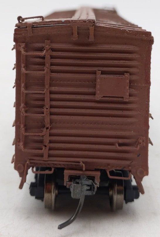 Sunshine Models 4.2 HO SLSF "Frisco" Steel Side Rebuild Boxcar Kit-Assembled/Box