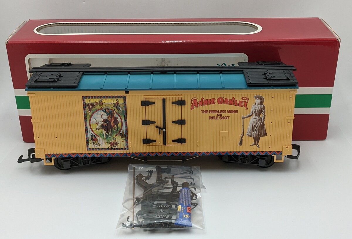 LGB 41720 G Scale Annie Oakley Refrigerator Car LN/Box