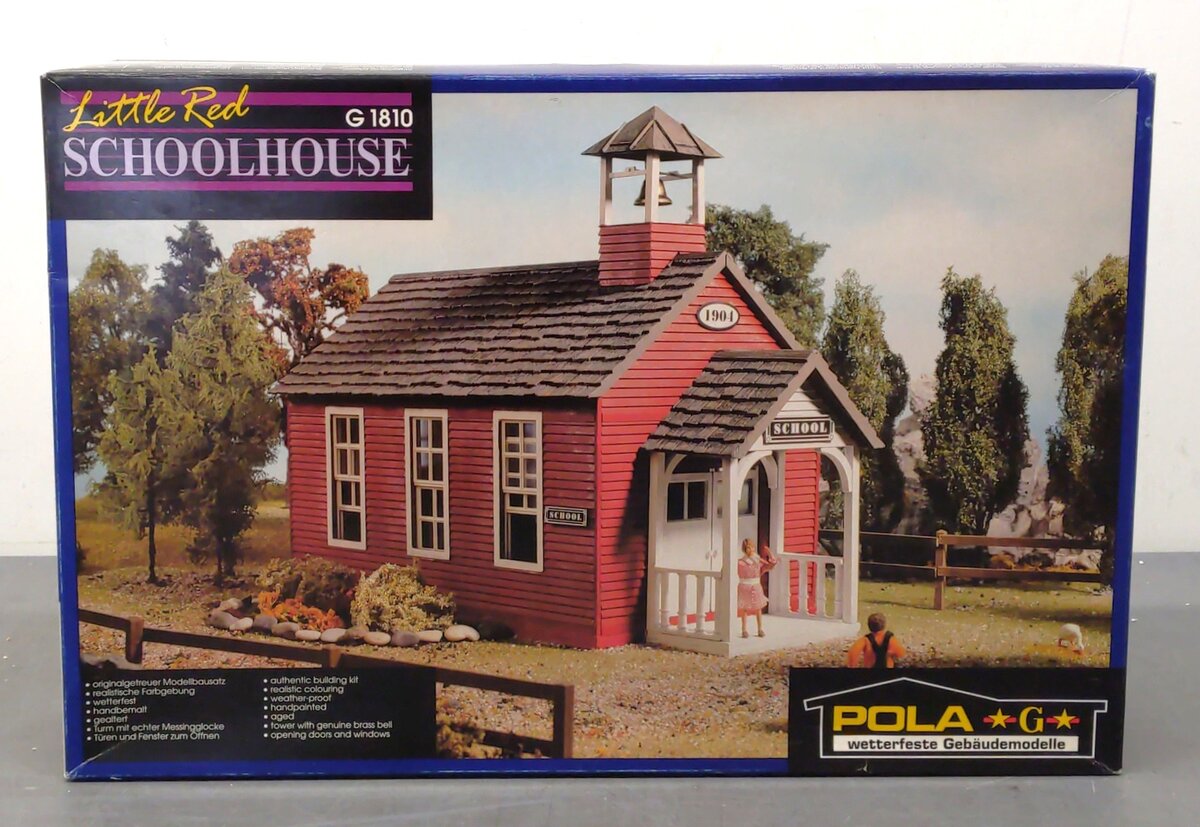 Pola G1810 G Scale School House Kit EX/Box