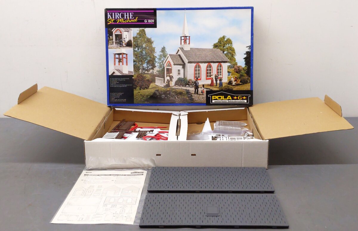 Pola G1809 G Scale St. Michael's Church Building Kit EX/Box