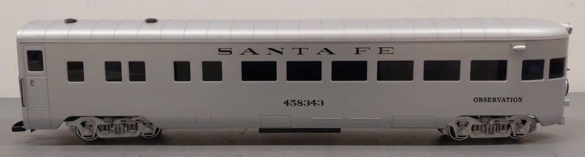 LGB 30590 G Scale Santa Fe Observation Passenger Car #458343 LN/Box