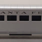 LGB 30570 G Scale Santa Fe Streamlined Passenger Car #458332 (Metal Wheels) LN/Box