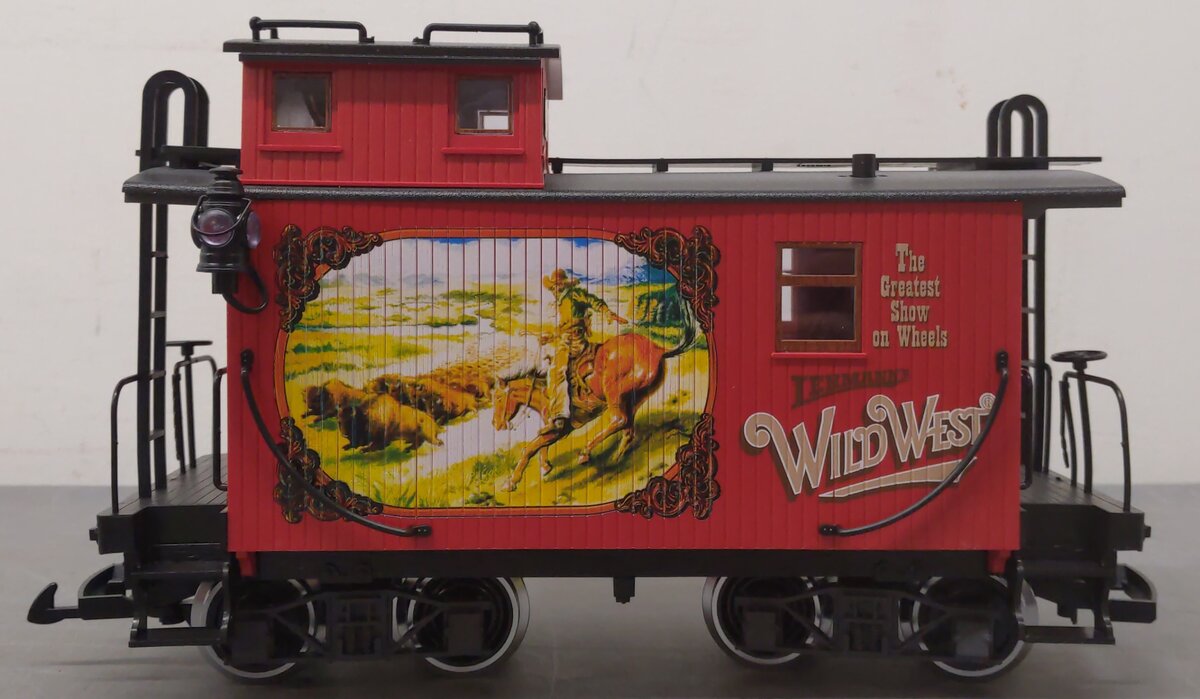 LGB 47650 G Scale WILD WEST Caboose #1881 LN/Box
