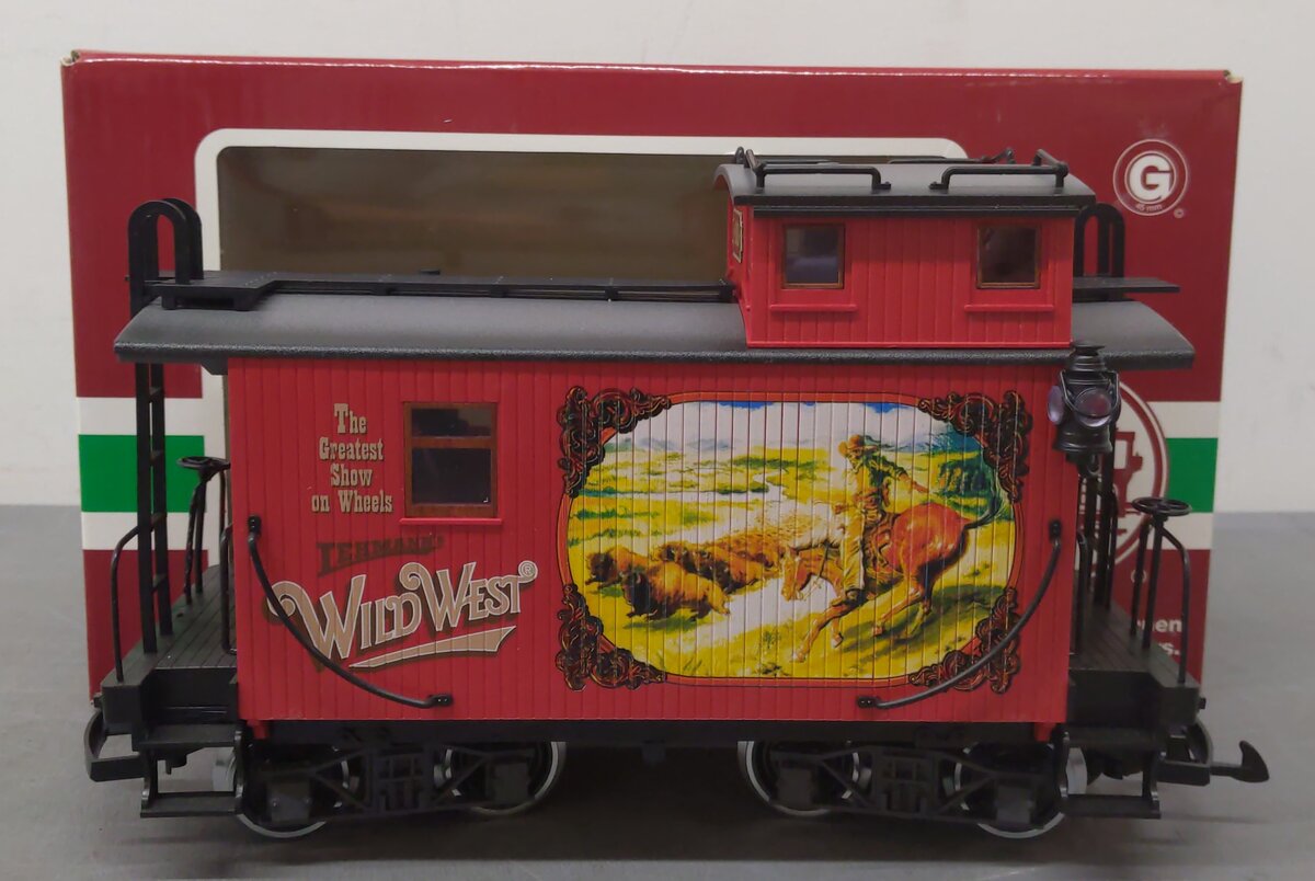 LGB 47650 G Scale WILD WEST Caboose #1881 LN/Box