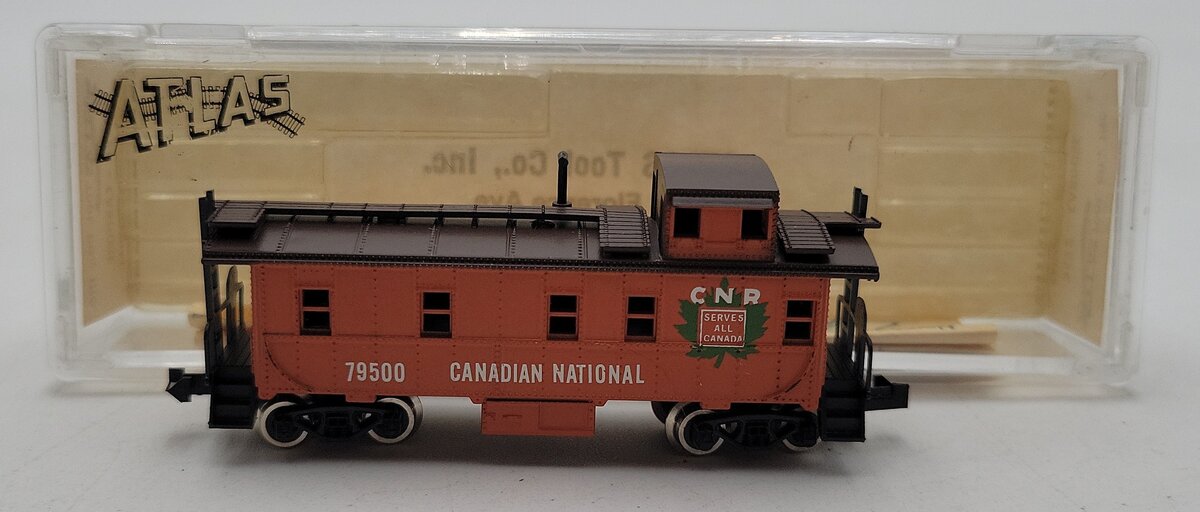 Atlas 3592 N Scale Canadian National Caboose EX/Box